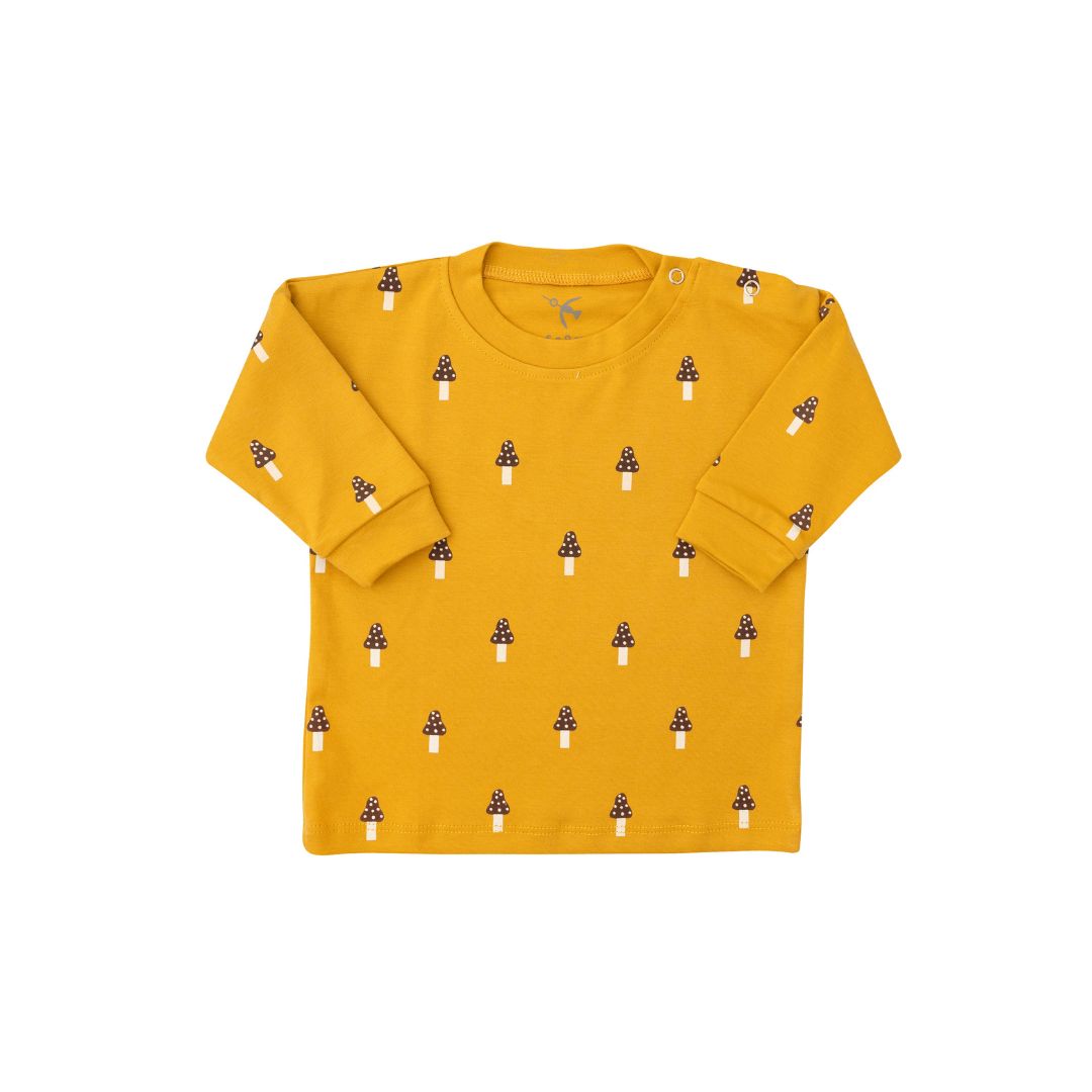 Polo manga larga con diseño holgado y fresco en algodón pima Incahugs - Tienda de ropa infantil en la web.
